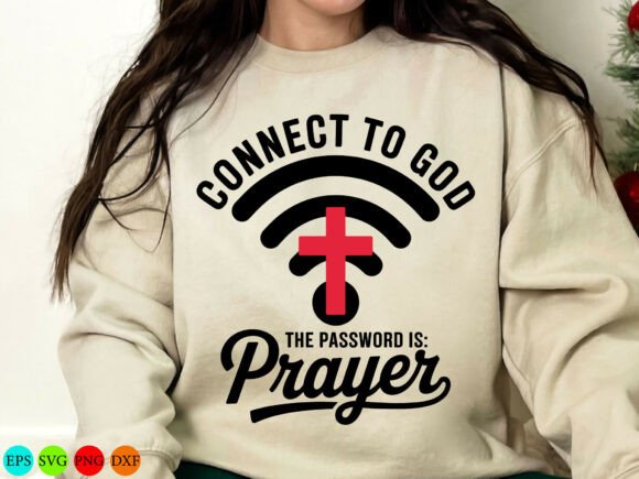 Connect to God Prayer SVG: A Designer Review for T-Shirt Graphics