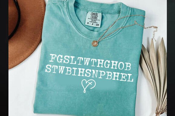 FGSLTWTHGOB Shirt Christian AcronymFaith T-Shirt Graphics