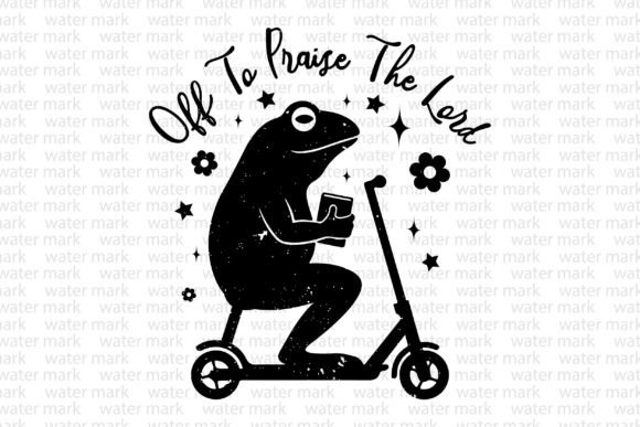 Off to Praise the Lord: Graphics & T-Shirt Designs